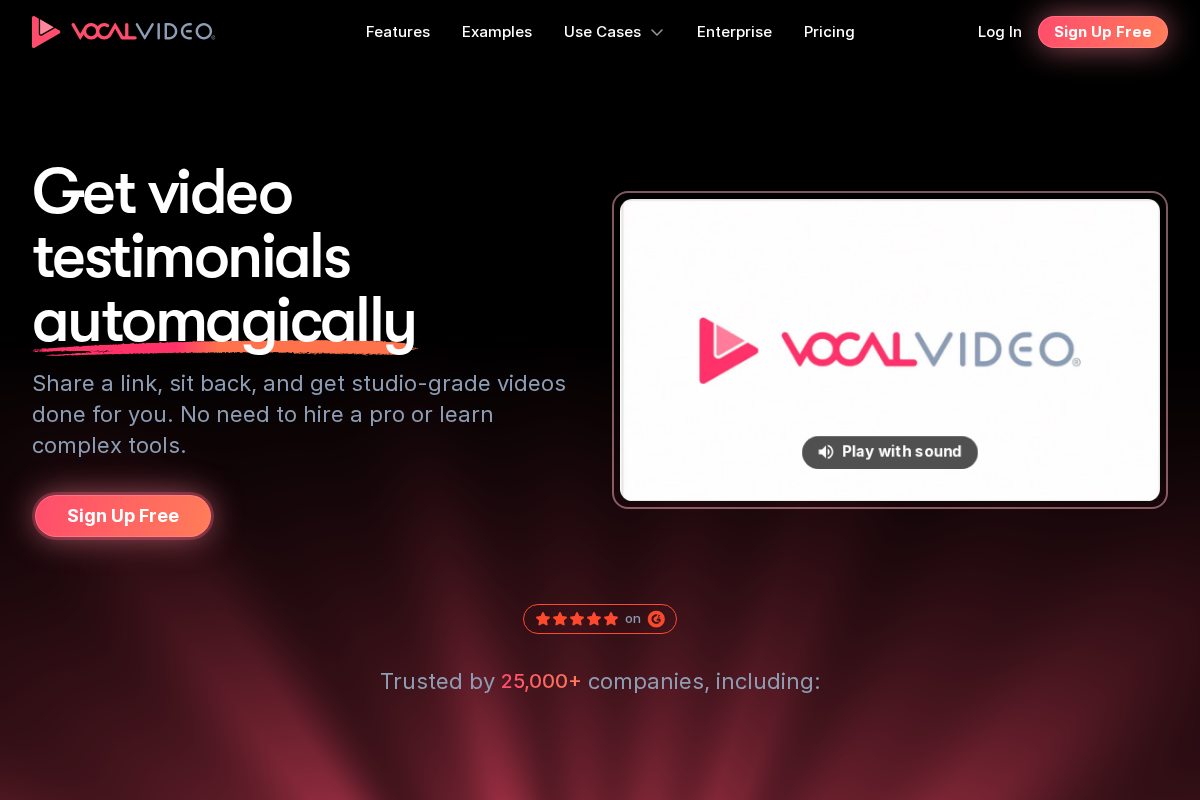 Vocal Video screenshot